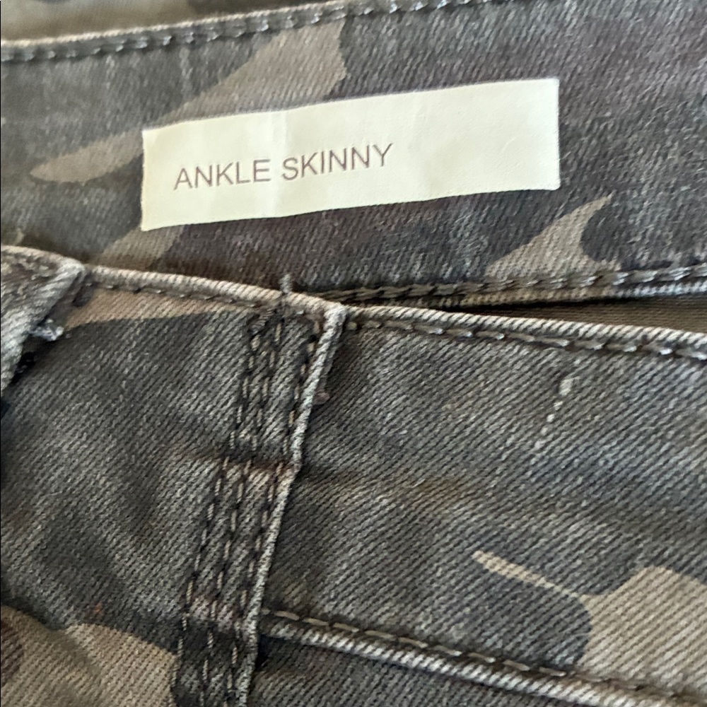 Kut from the Kloth Camouflage Ankle Skinny Jeans - Picture 6 of 9